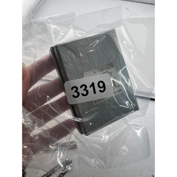 Rhodium Plated Cubic Zirconia Cluster Earrings & Pendant Set - Picture 5 of 5